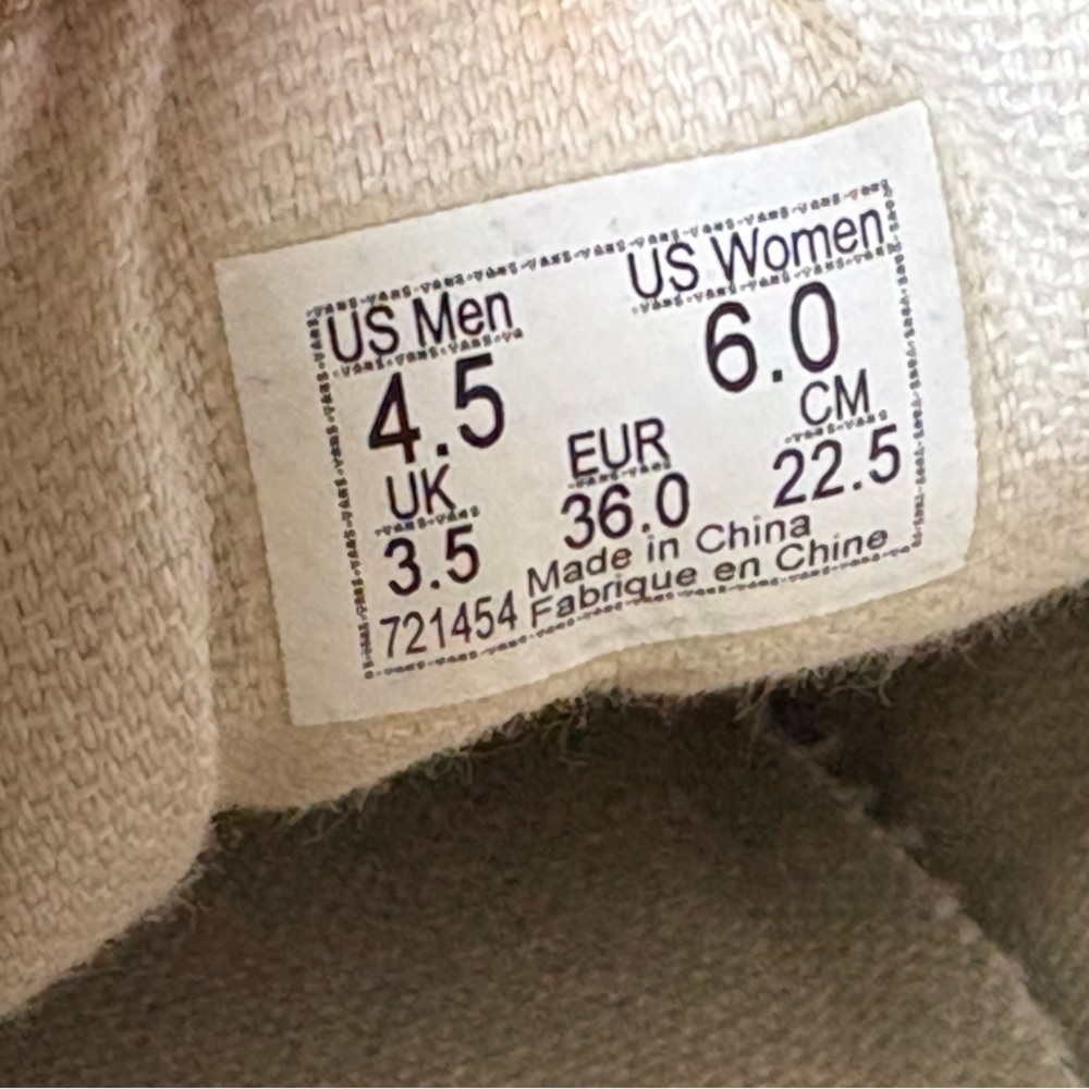Vans X Madewell Lace Up Camel Sneakers - Picture 4 of 11